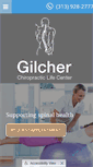 Mobile Screenshot of gilcher-chiro.com